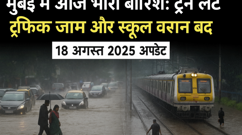 mumbai rain news 18/5/25